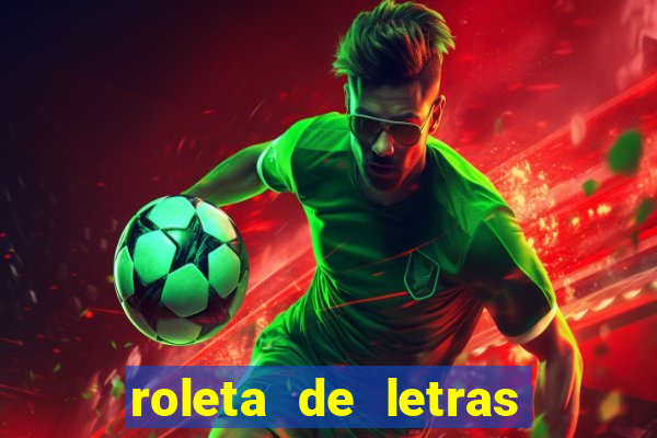 roleta de letras stop online