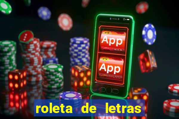 roleta de letras stop online