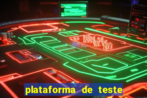 plataforma de teste de jogos pg