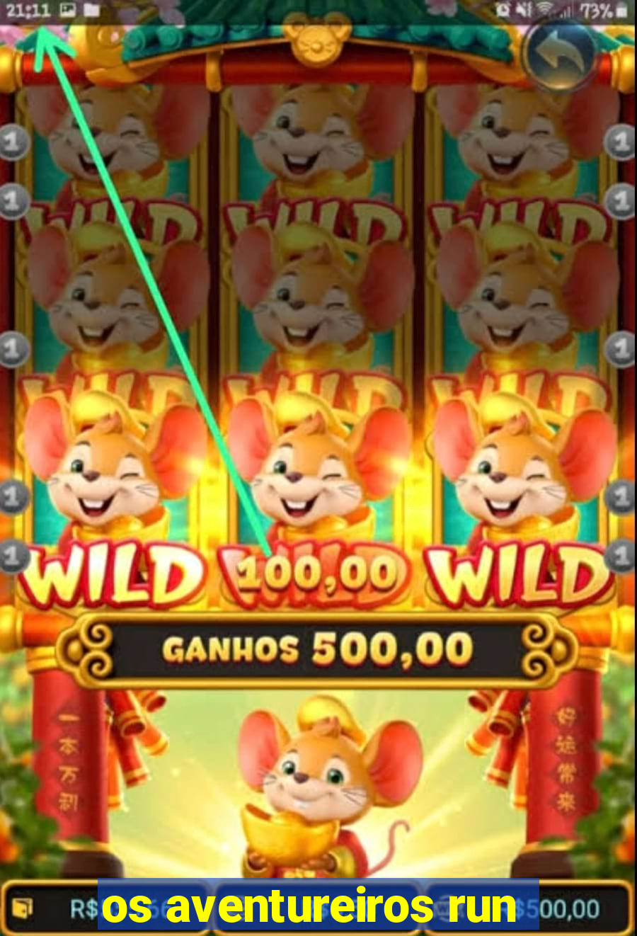 os aventureiros run