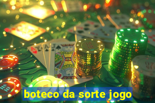 boteco da sorte jogo