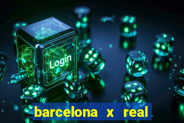 barcelona x real madrid multicanais