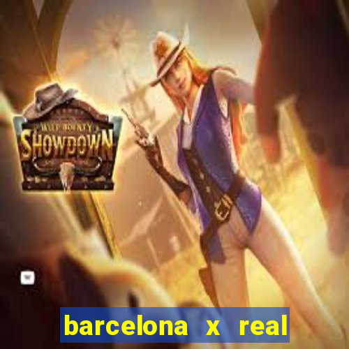 barcelona x real madrid multicanais