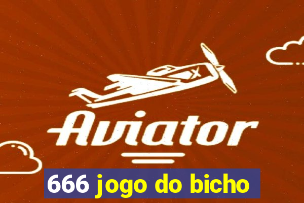 666 jogo do bicho