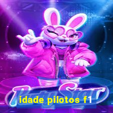 idade pilotos f1