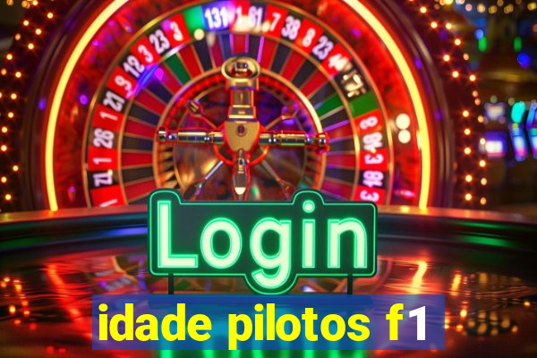 idade pilotos f1