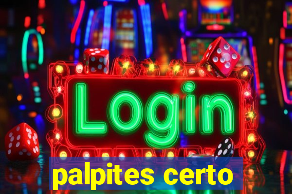 palpites certo