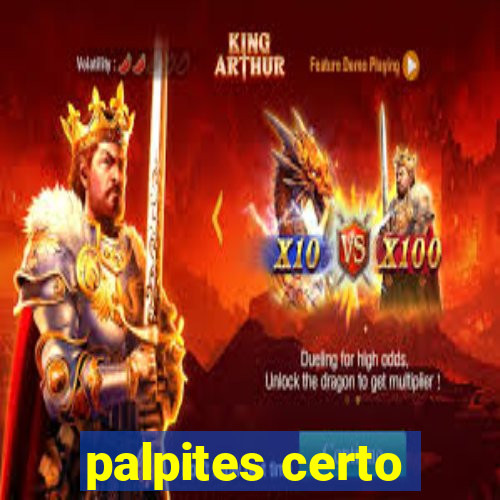 palpites certo