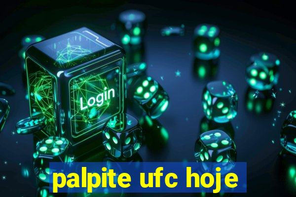 palpite ufc hoje