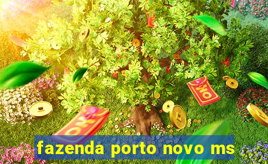 fazenda porto novo ms