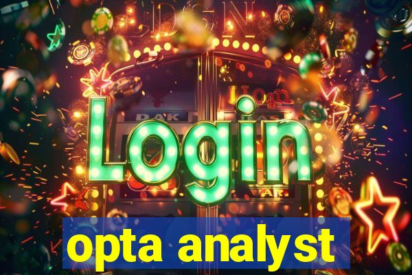 opta analyst