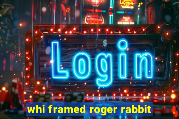 whi framed roger rabbit