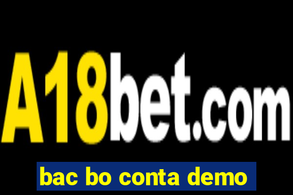 bac bo conta demo