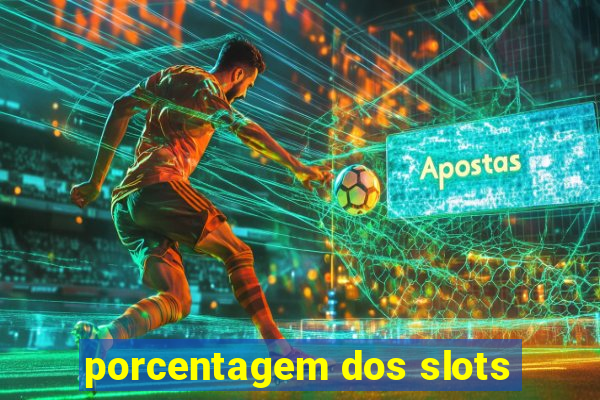 porcentagem dos slots
