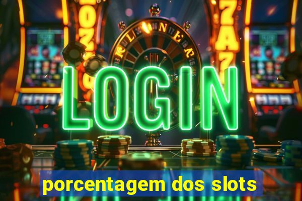 porcentagem dos slots
