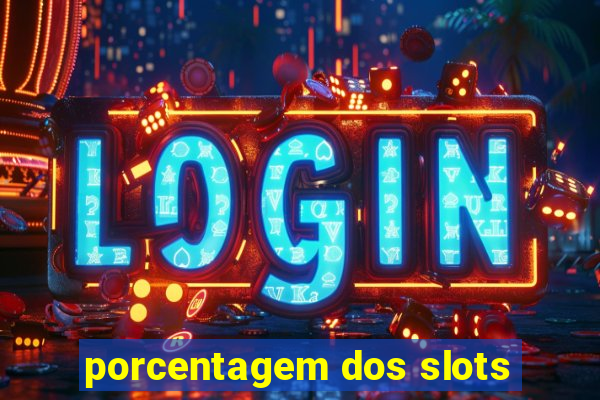 porcentagem dos slots