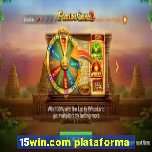15win.com plataforma