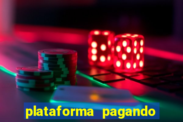 plataforma pagando no cadastro slots