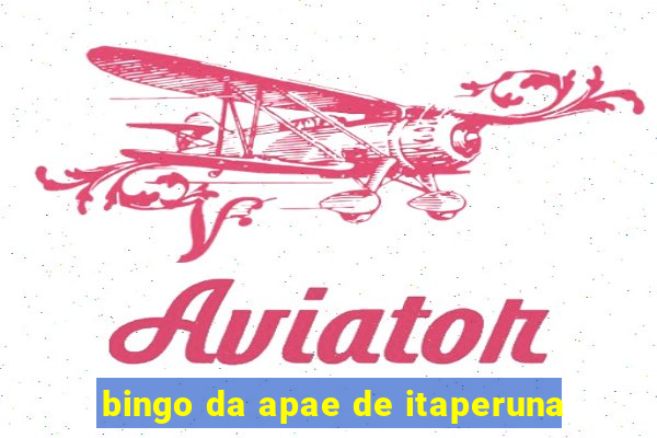 bingo da apae de itaperuna