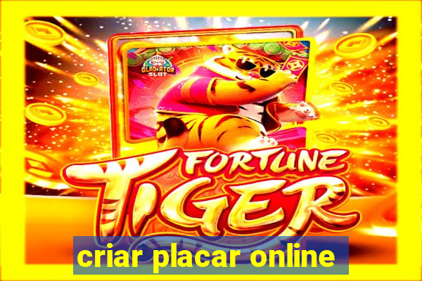 criar placar online