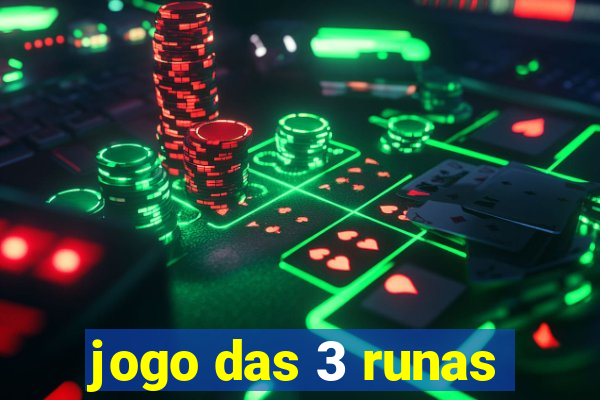 jogo das 3 runas