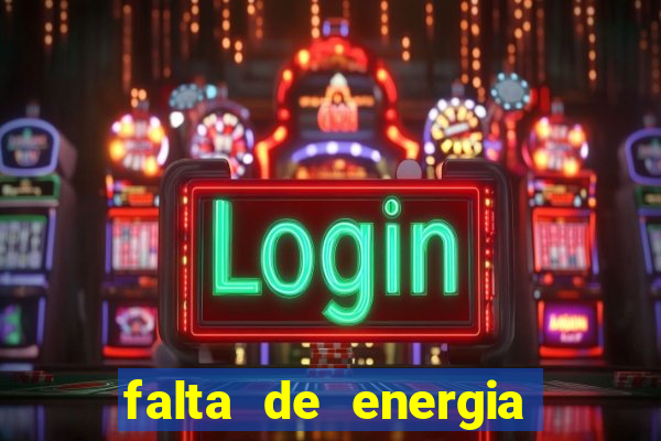 falta de energia em caucaia