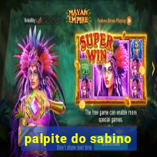 palpite do sabino