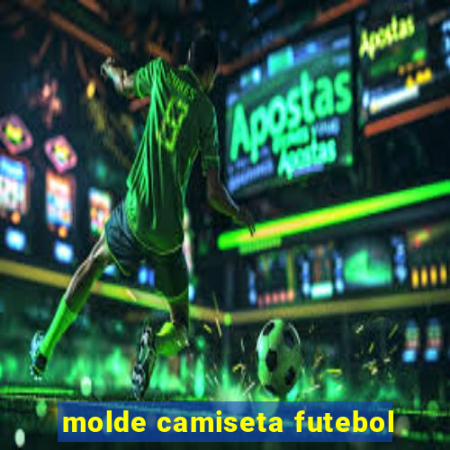 molde camiseta futebol