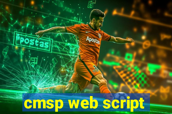 cmsp web script