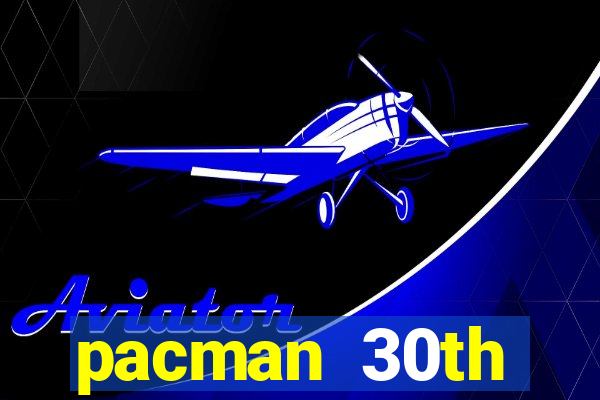 pacman 30th anniversary sonic