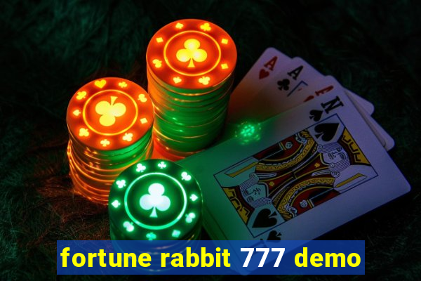 fortune rabbit 777 demo