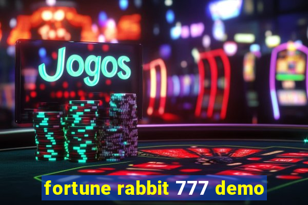 fortune rabbit 777 demo