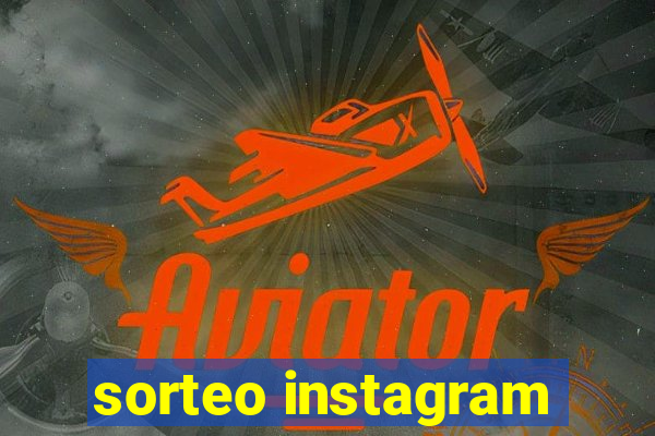 sorteo instagram
