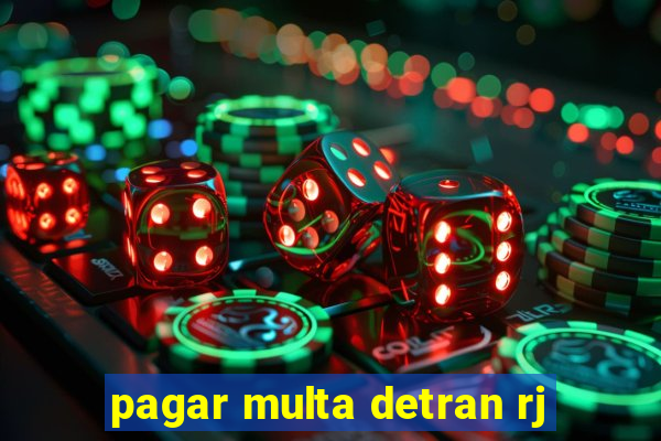 pagar multa detran rj