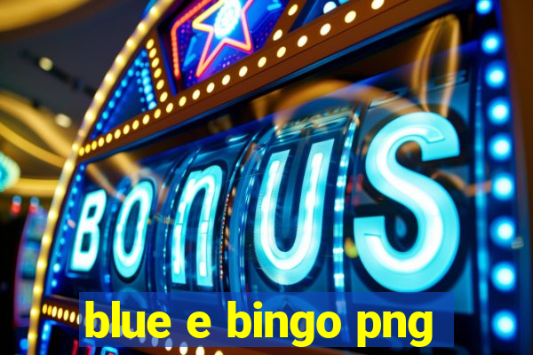 blue e bingo png
