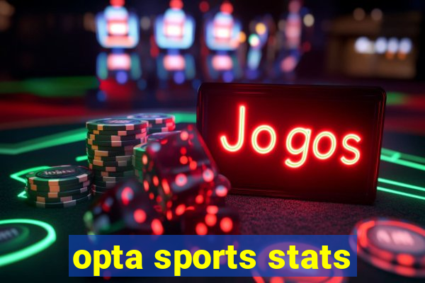 opta sports stats