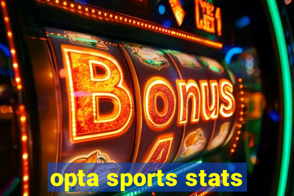 opta sports stats