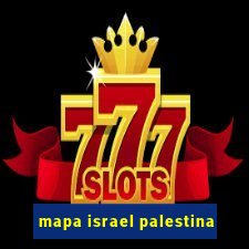 mapa israel palestina
