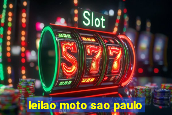 leilao moto sao paulo