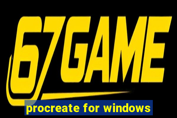procreate for windows