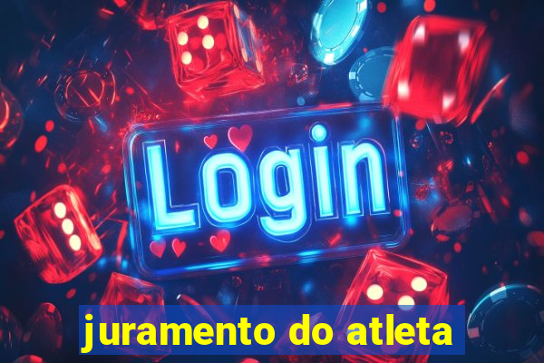 juramento do atleta