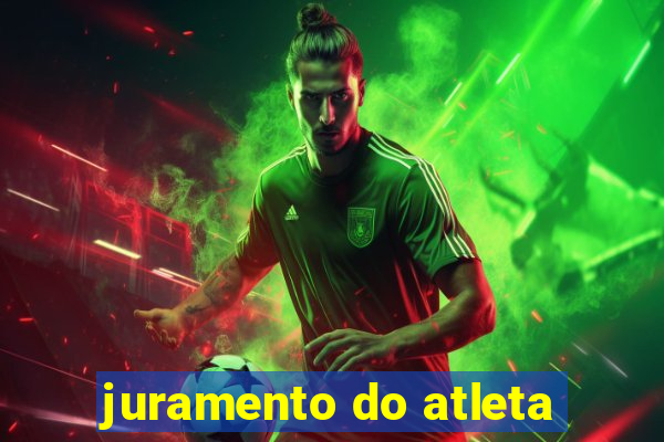 juramento do atleta