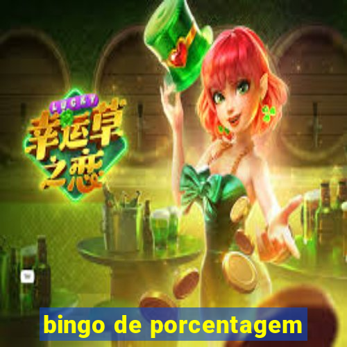 bingo de porcentagem