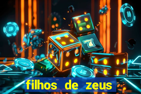 filhos de zeus mitologia grega