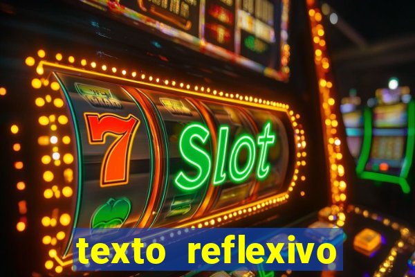 texto reflexivo sobre plantar e colher