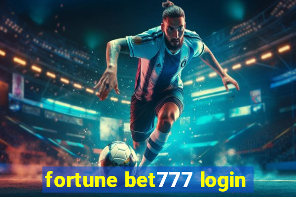 fortune bet777 login