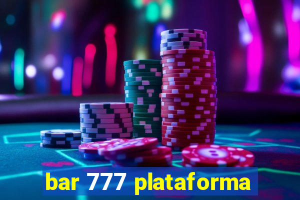 bar 777 plataforma