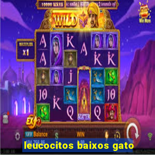 leucocitos baixos gato