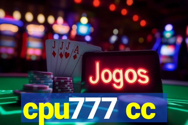 cpu777 cc