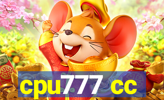 cpu777 cc